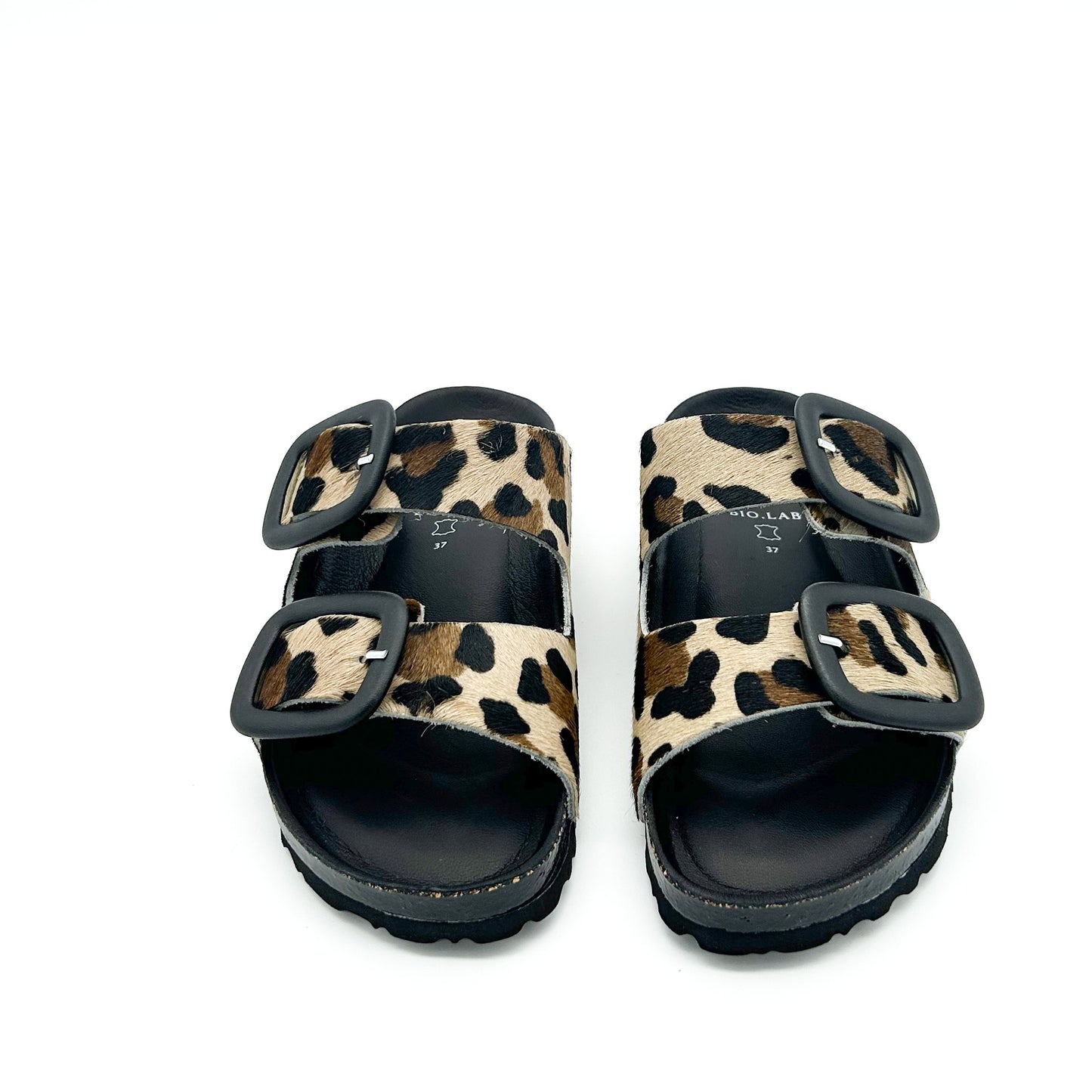 BIO.LAB Ciabatte Cavallino Leopardato