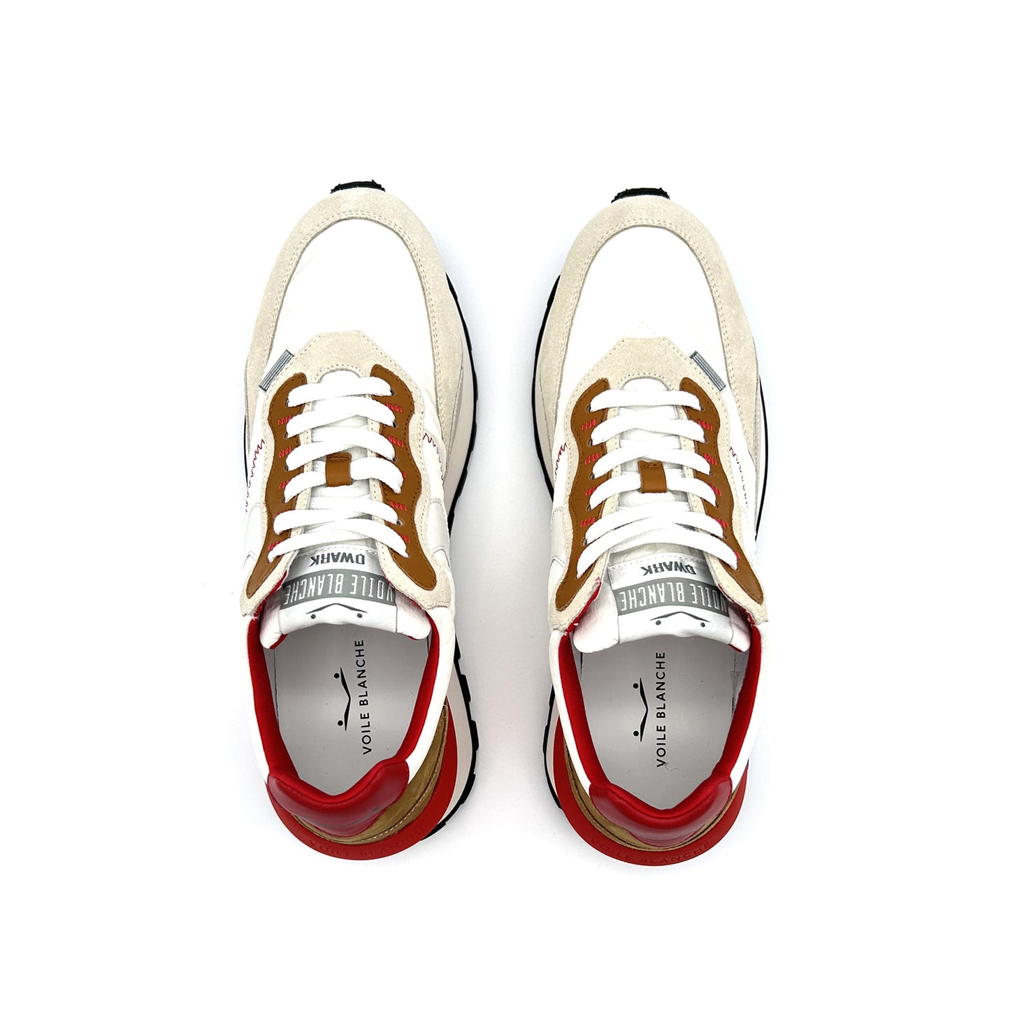 VOILE BLANCHE Sneakers Suede e Tessuto Tecnico