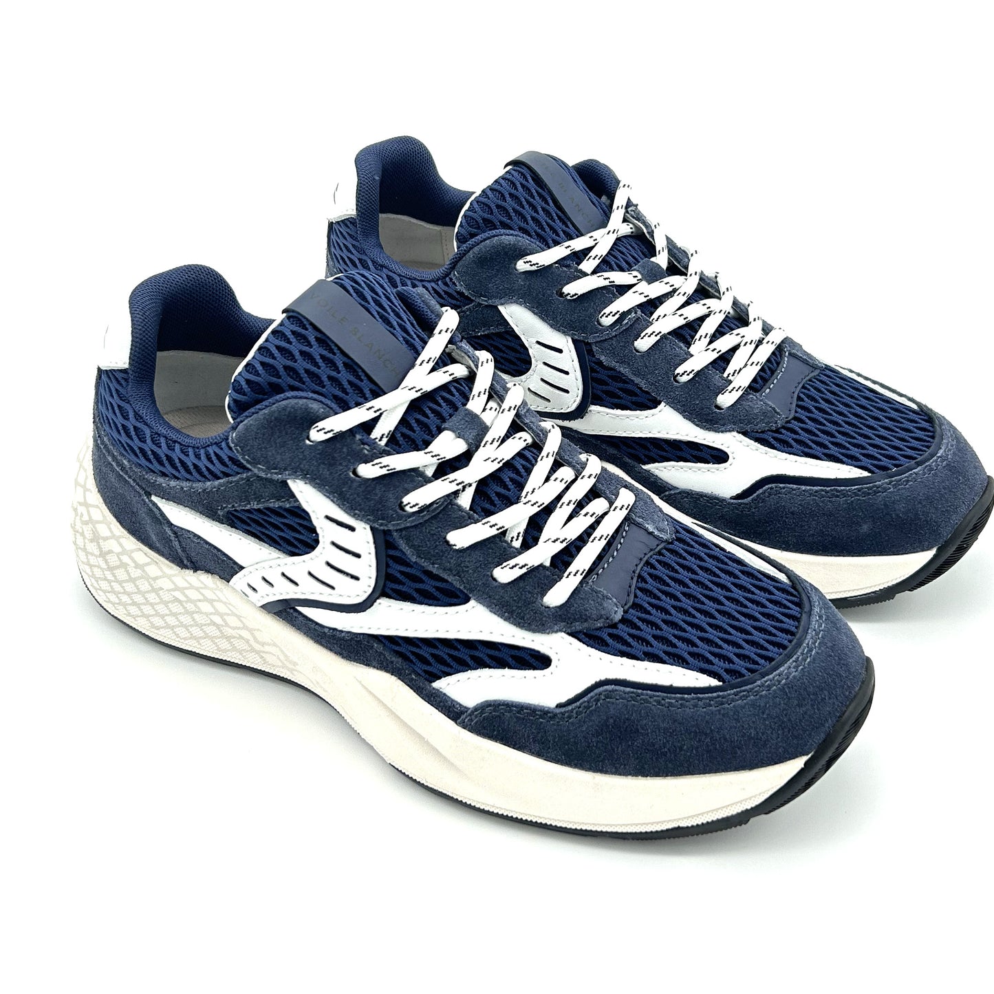 VOILE BLANCHE Sneakers Suede e Tessuto