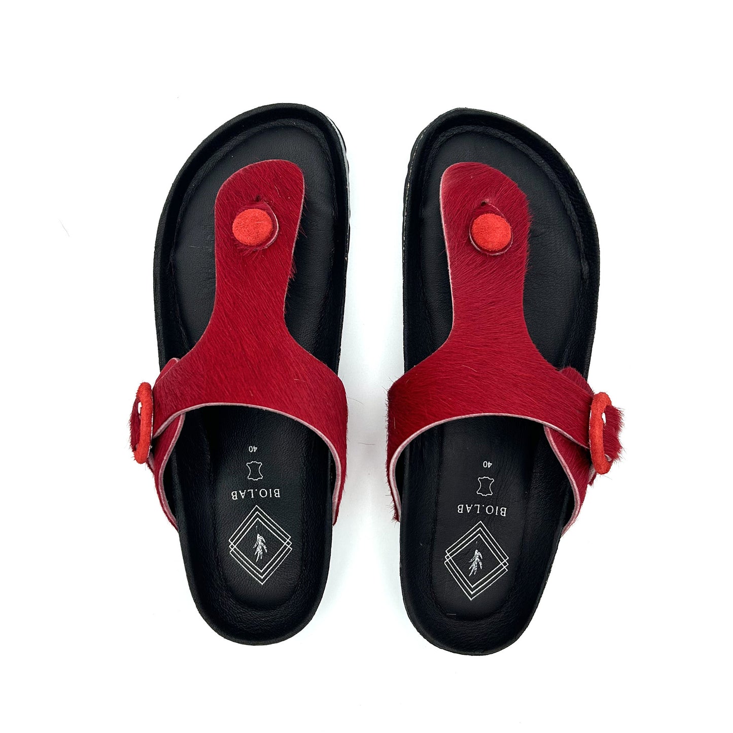 BIO.LAB Ciabatte Cavallino Rosso
