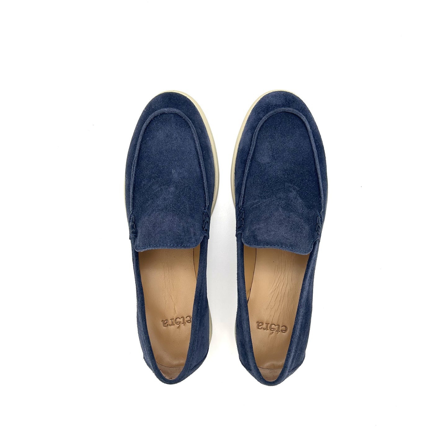 ETÉRA Mocassini Casual Loafer Pelle Scamosciata