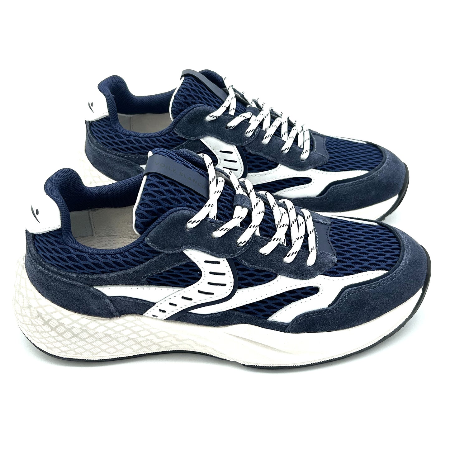 VOILE BLANCHE Sneakers Suede e Tessuto