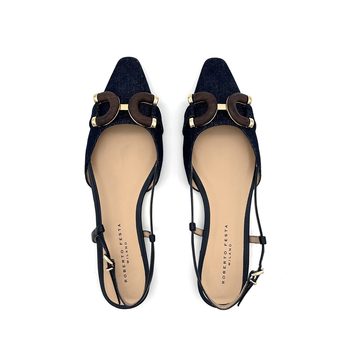 ROBERTO FESTA Slingback Tessuto
