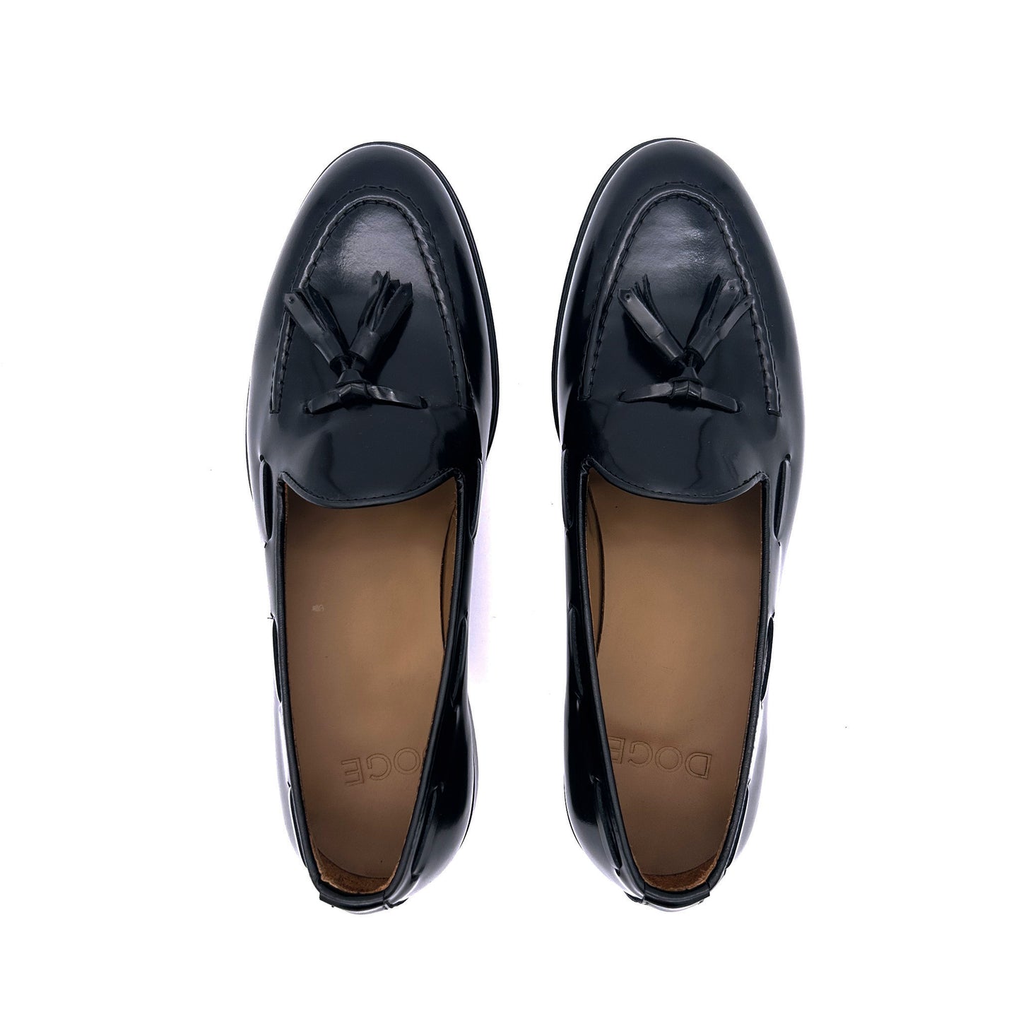 DOGE Mocassini Nappine Pelle Spazzolata