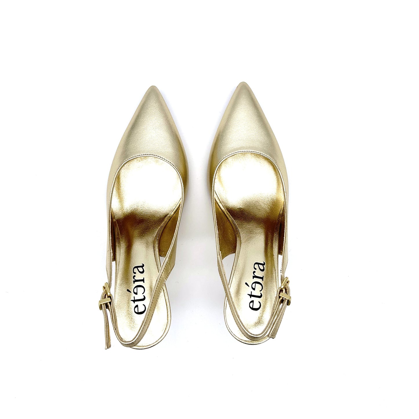ETÉRA Slingback Pelle Laminata