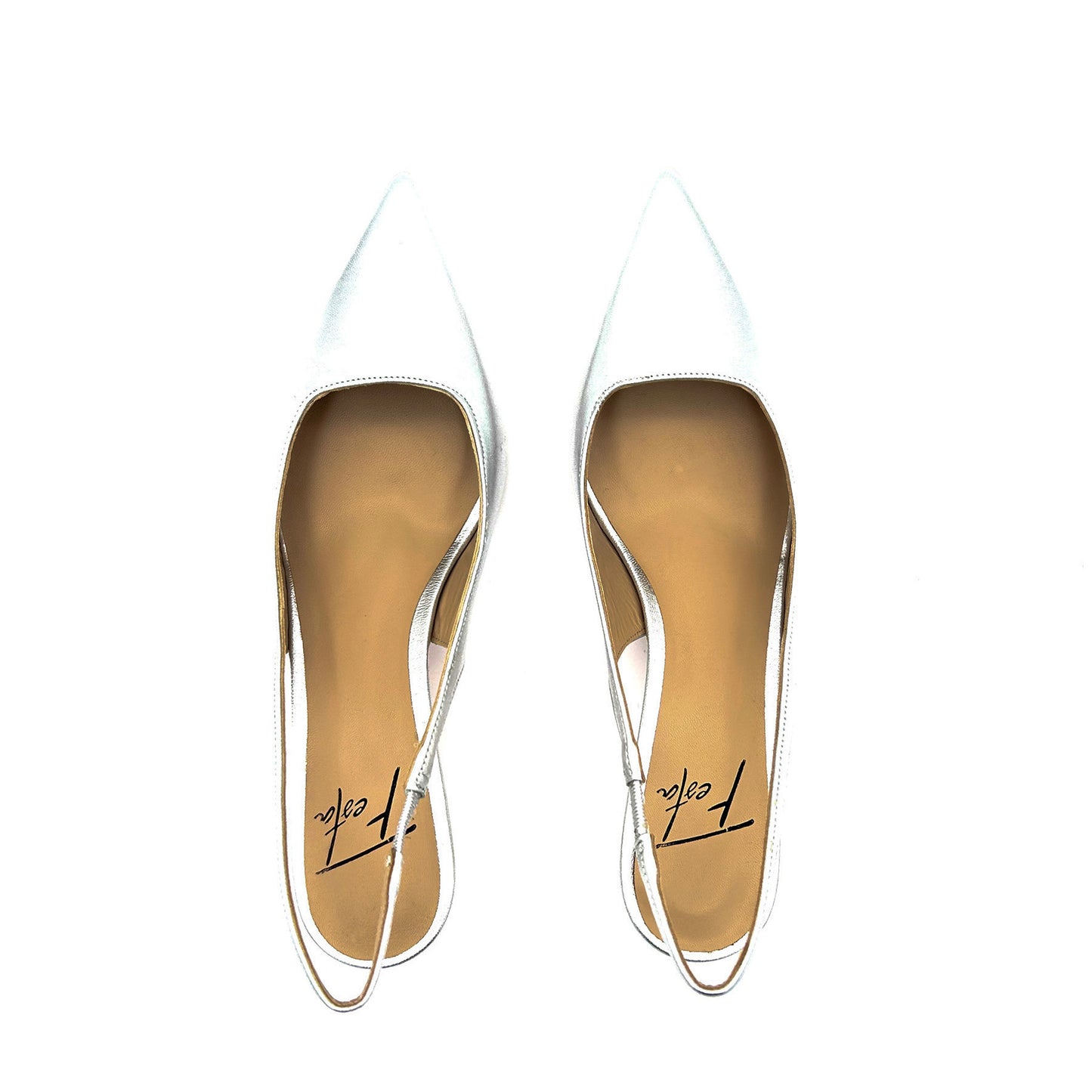 FESTA Slingback Pelle Laminata