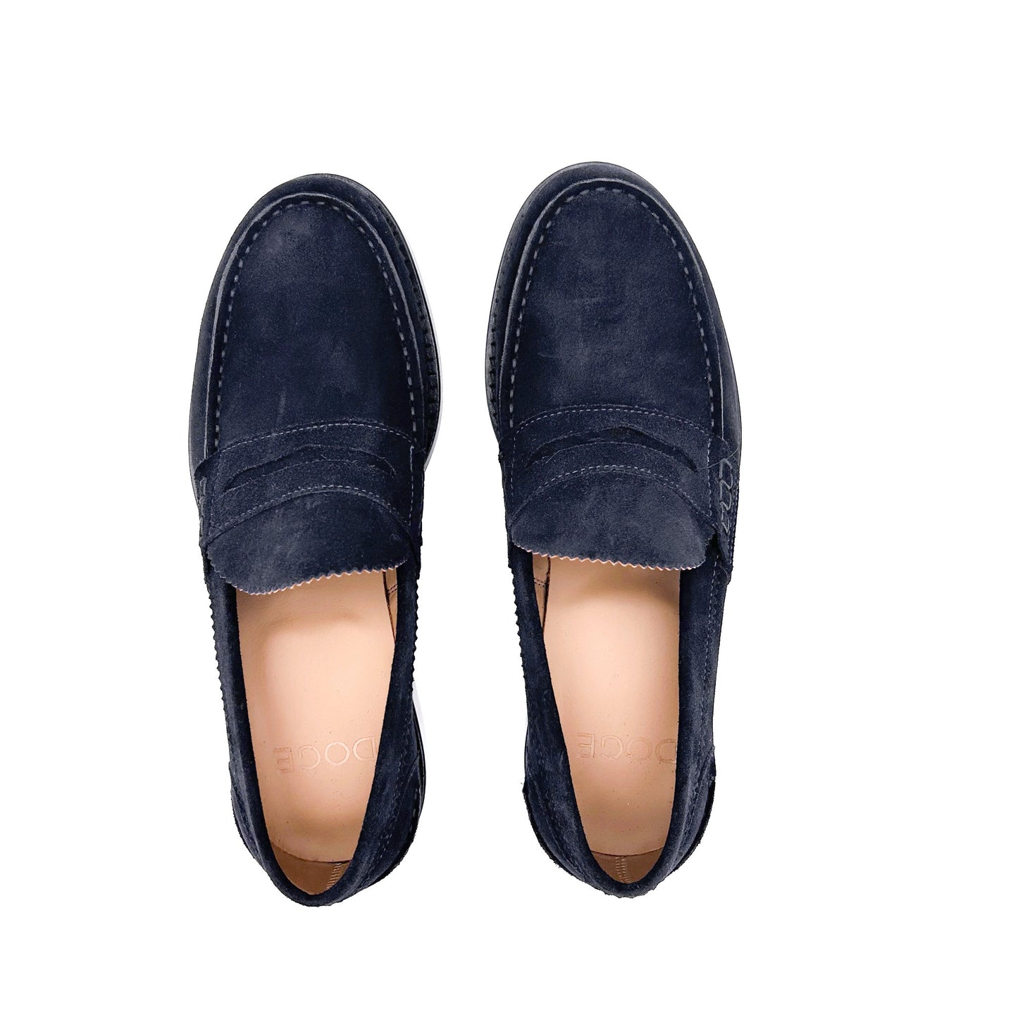 DOGE Mocassini College Pelle Scamosciata