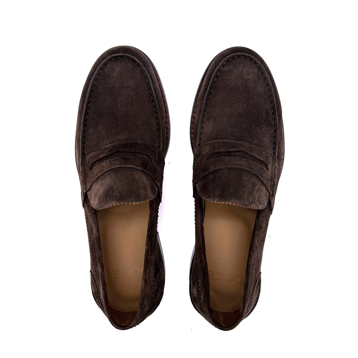 DOGE Mocassini College Pelle Scamosciata