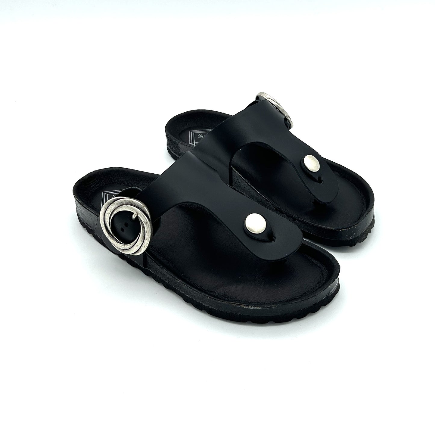 BIO.LAB Ciabatte Pelle Nero