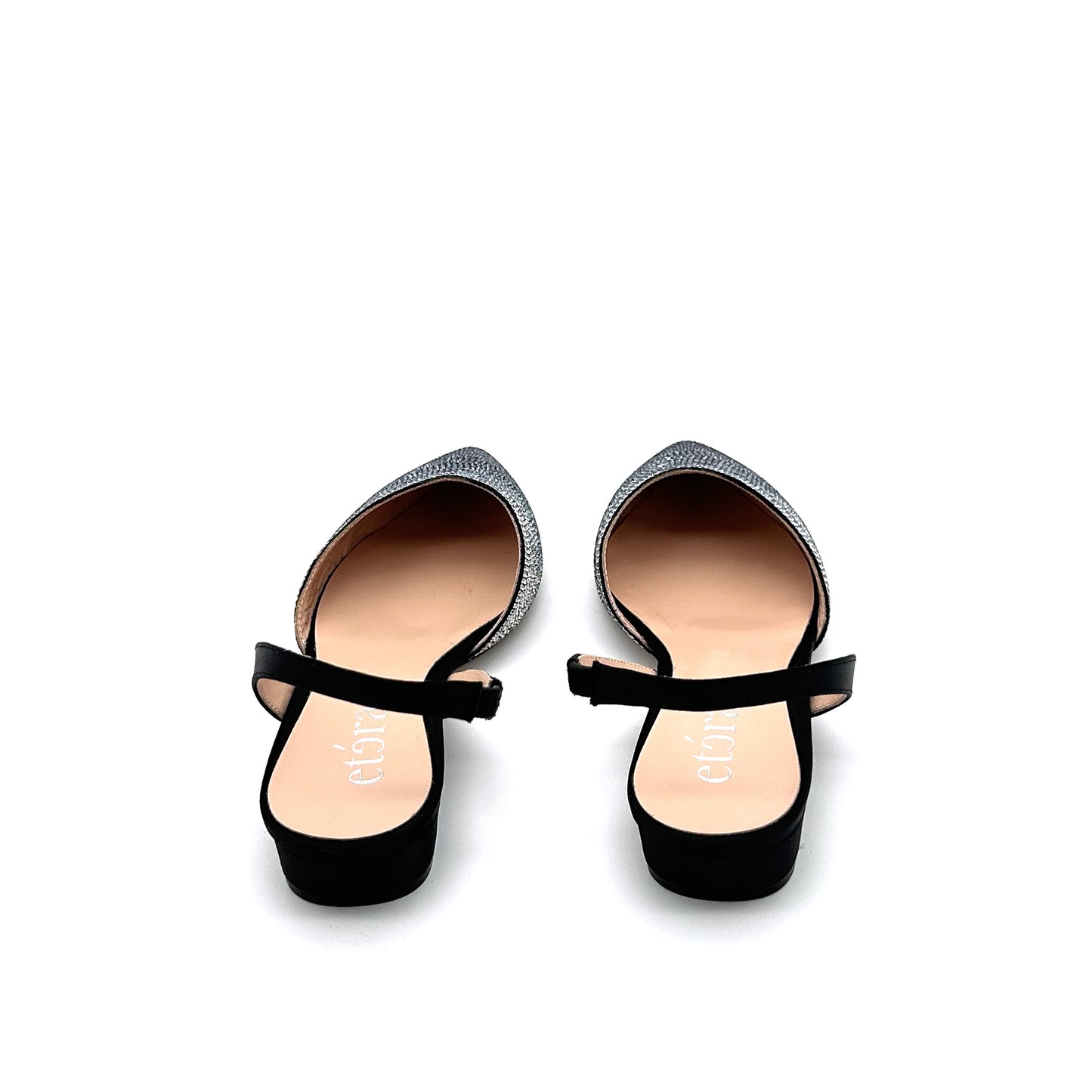 ETÉRA Slingback Raso Strass