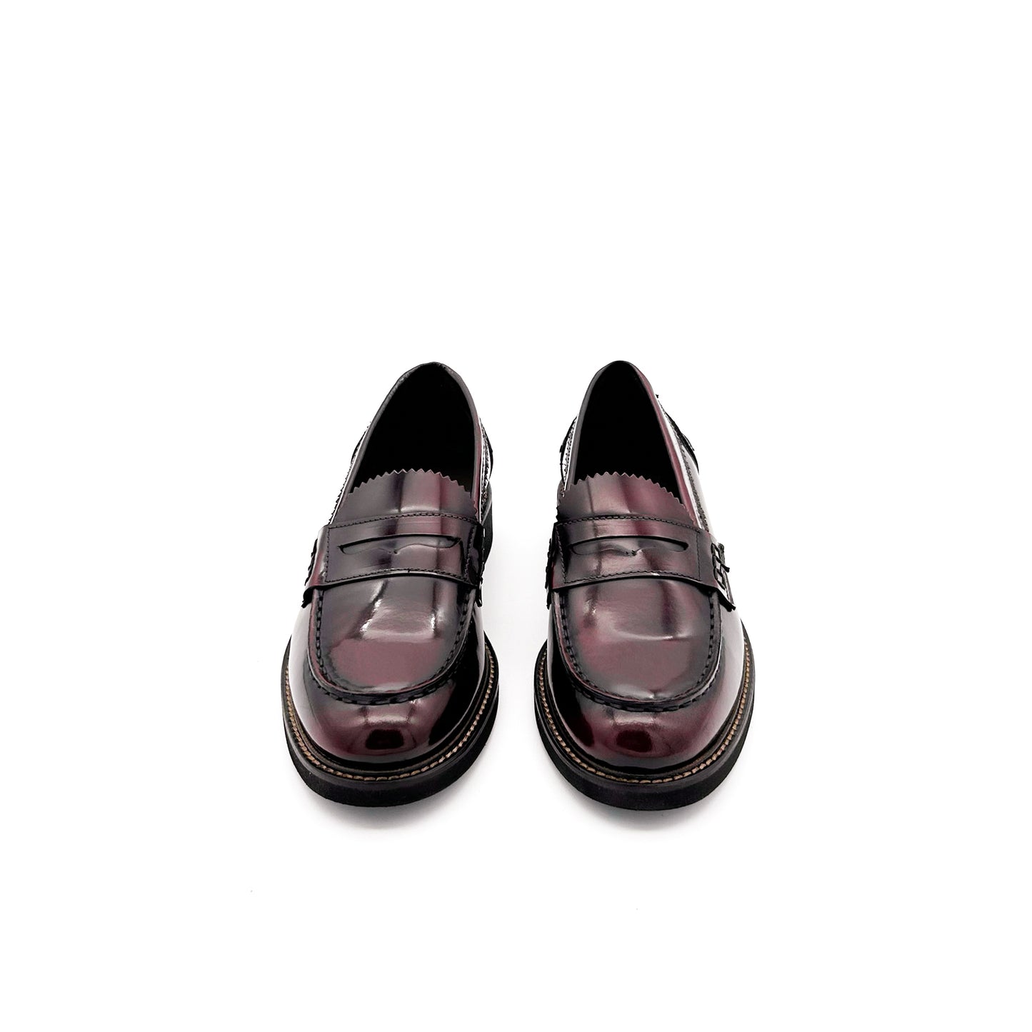 ETÈRA Mocassini College Pelle Spazzolata