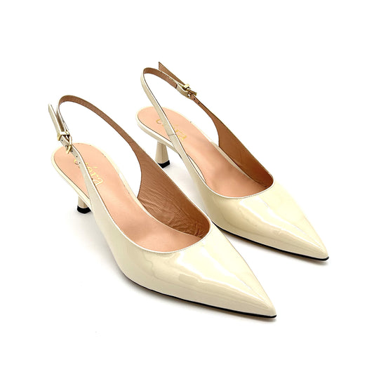ETÉRA Slingback Pelle Vernice