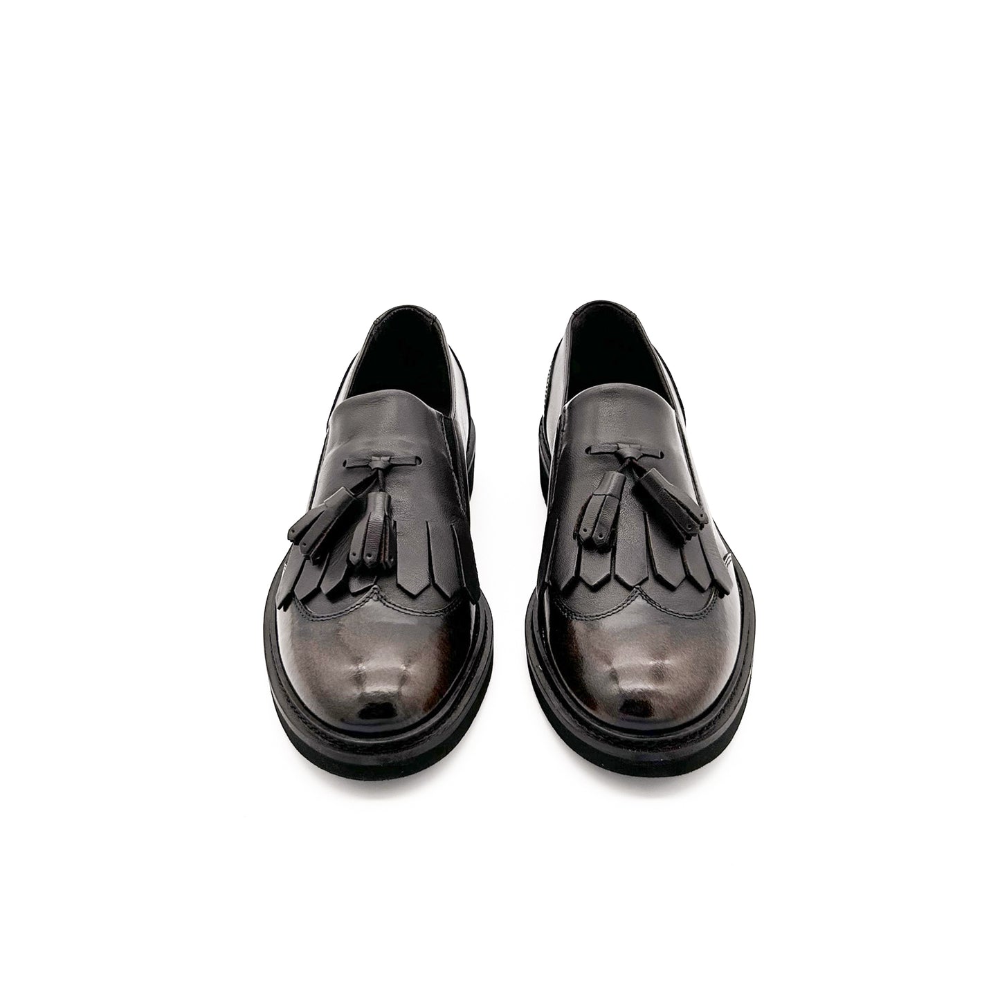 ETÈRA Mocassini Nappine e Frange