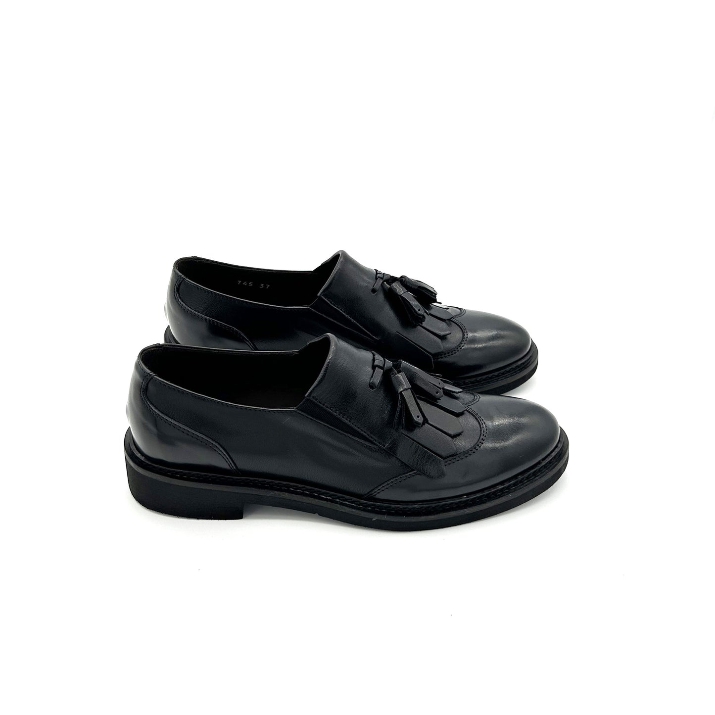 ETÈRA Mocassini Nappine e Frange