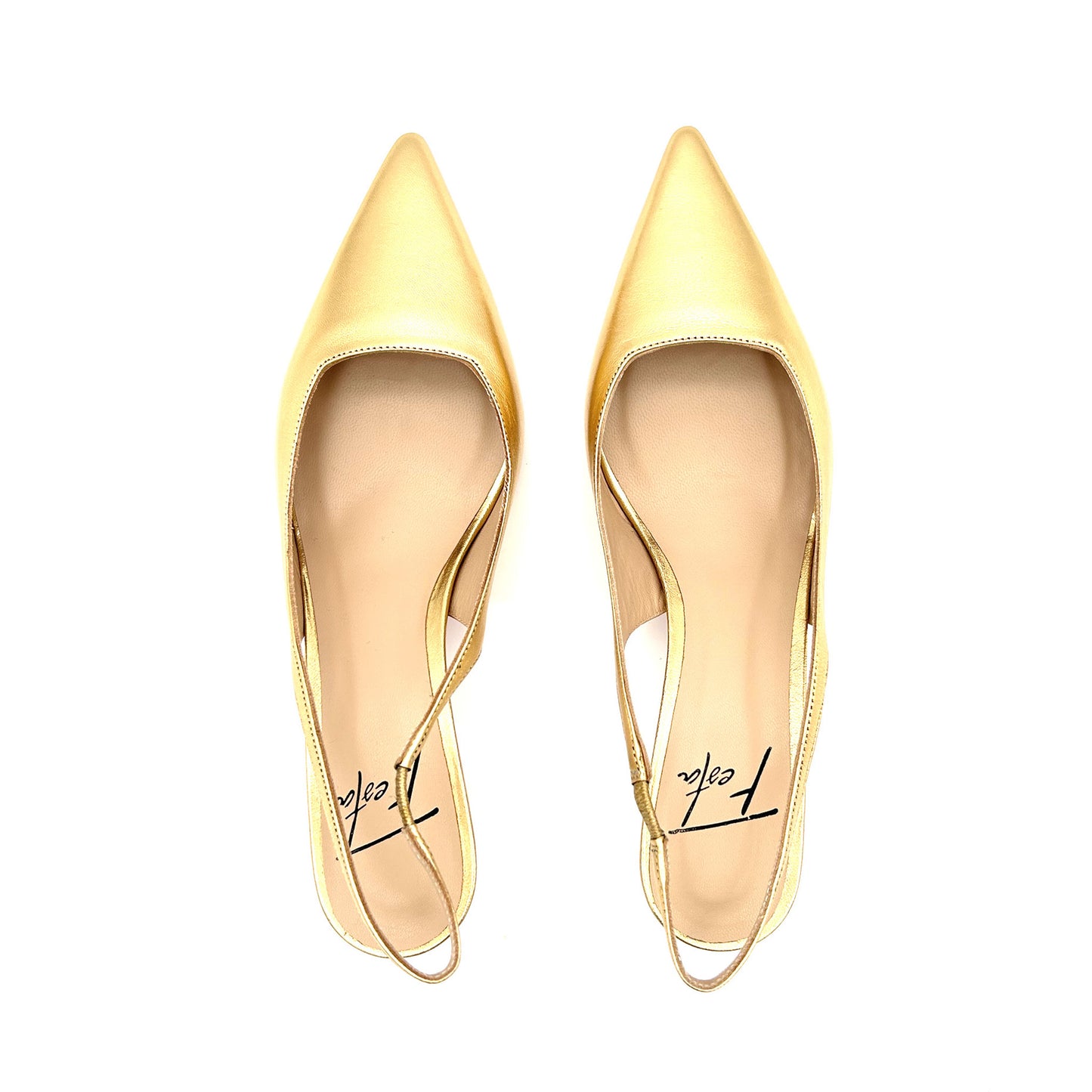 FESTA Slingback Pelle Laminata