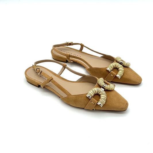 ROBERTO FESTA Slingback Pelle Scamosciata