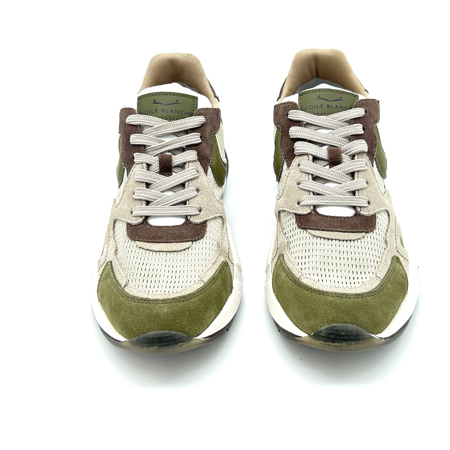 VOILE BLANCHE Sneakers Suede e Tessuto