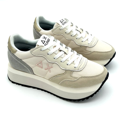 SUN68 Sneakers Suede e Nylon