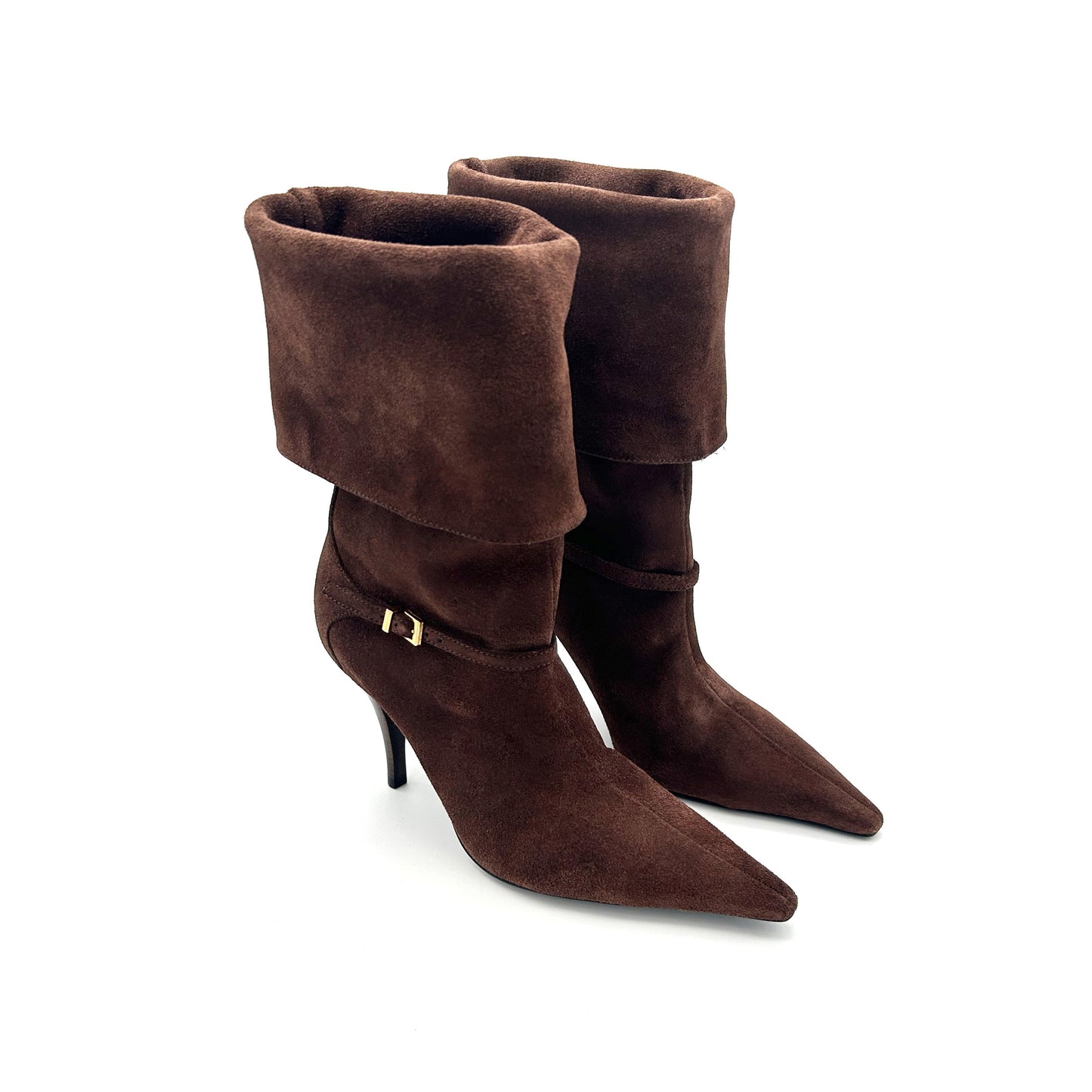 SCHUTZ Stivali Pelle Scamosciata