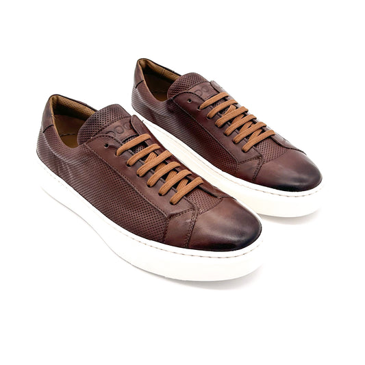 DOGE Sneakers Forate Pelle