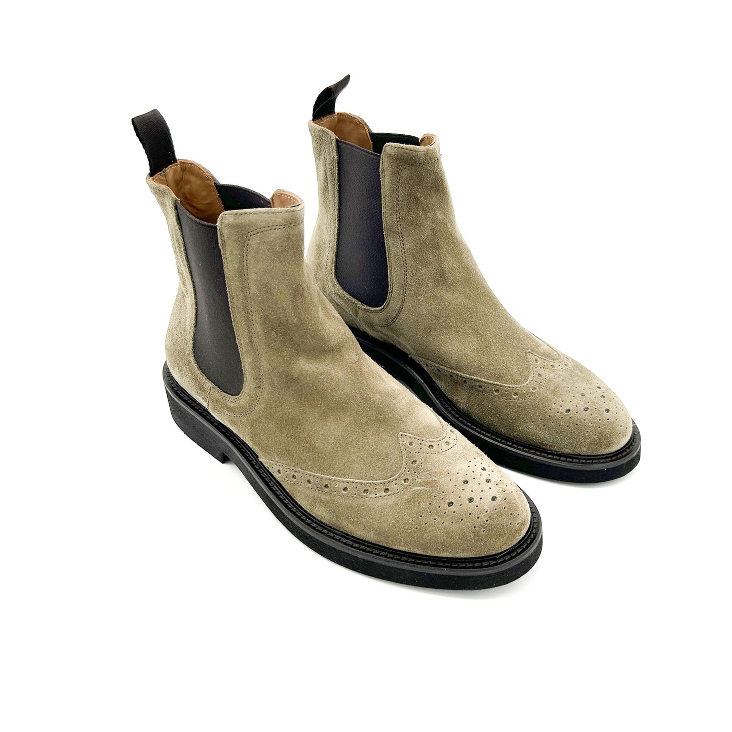 DOGE Stivaletti Chelsea Pelle Scamosciata