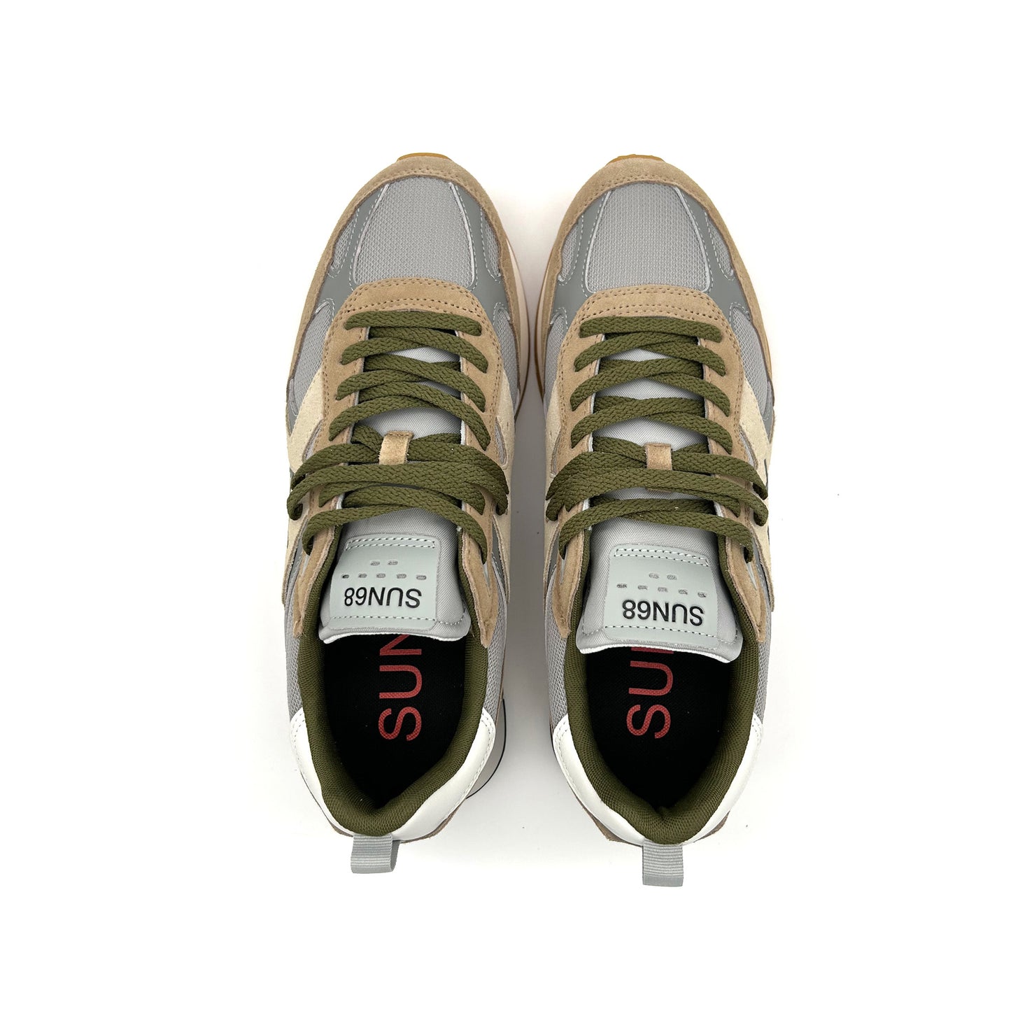 SUN68 Sneakers Suede e Nylon
