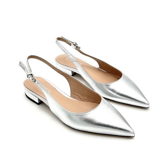ETÉRA Slingback Pelle Laminata