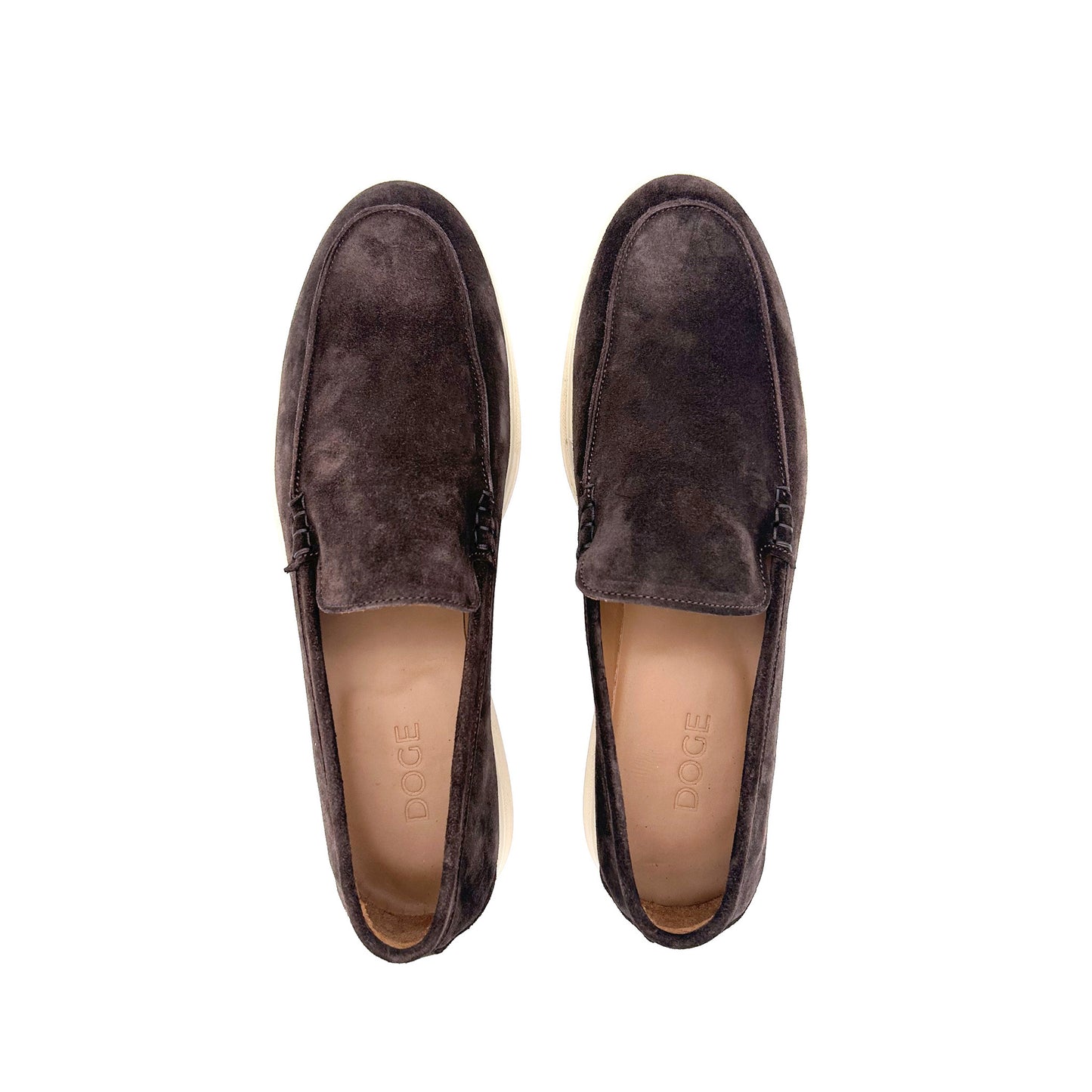DOGE Mocassini Casual Loafer Pelle Scamosciata