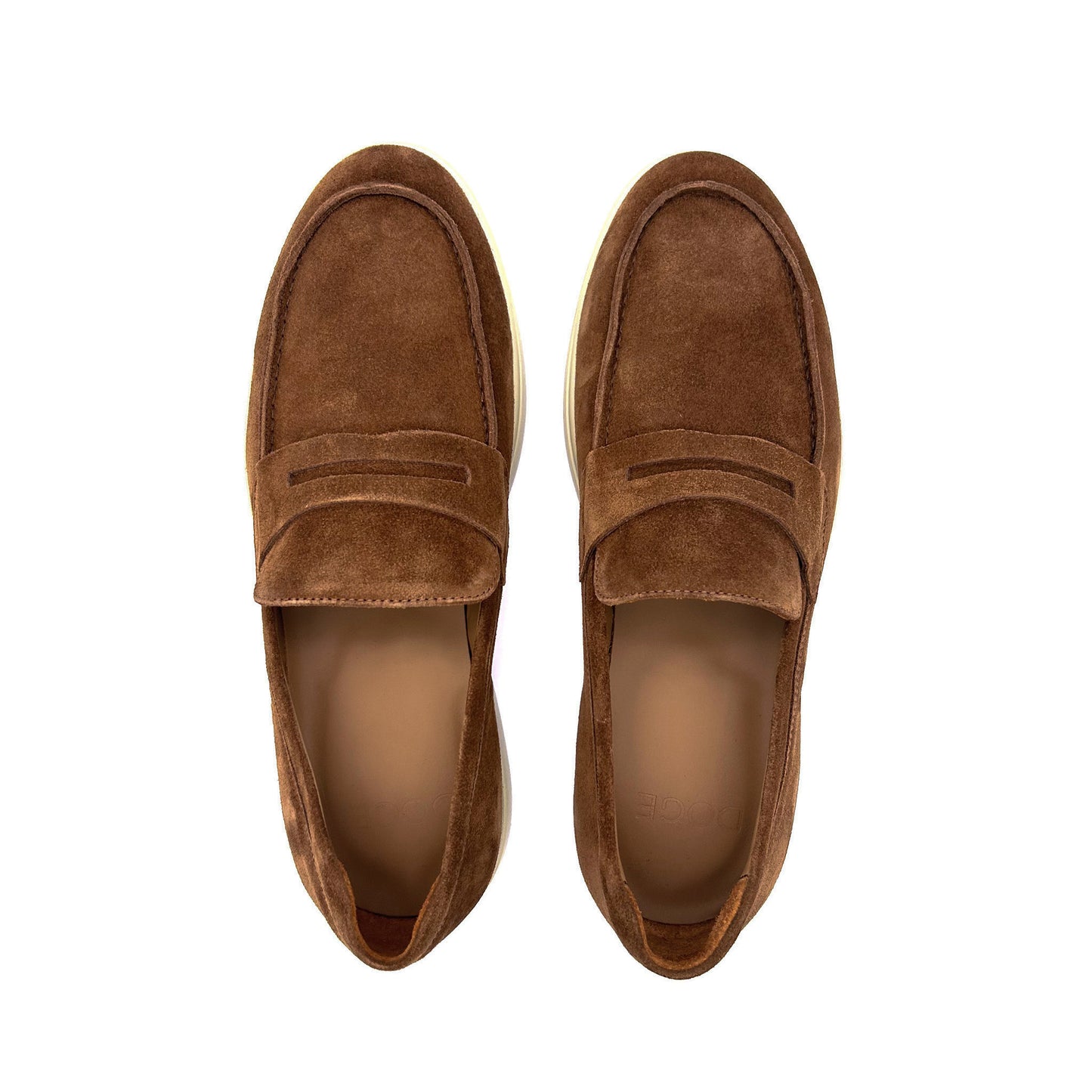 DOGE Mocassini Casual Loafers Pelle Scamosciata