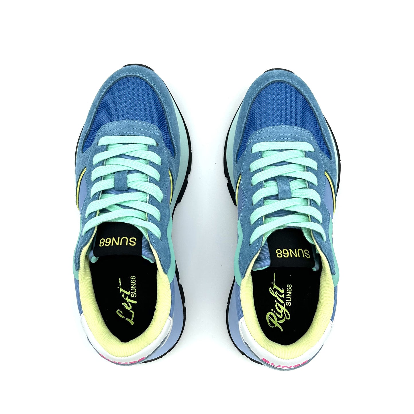 SUN68 Sneakers Suede e Nylon