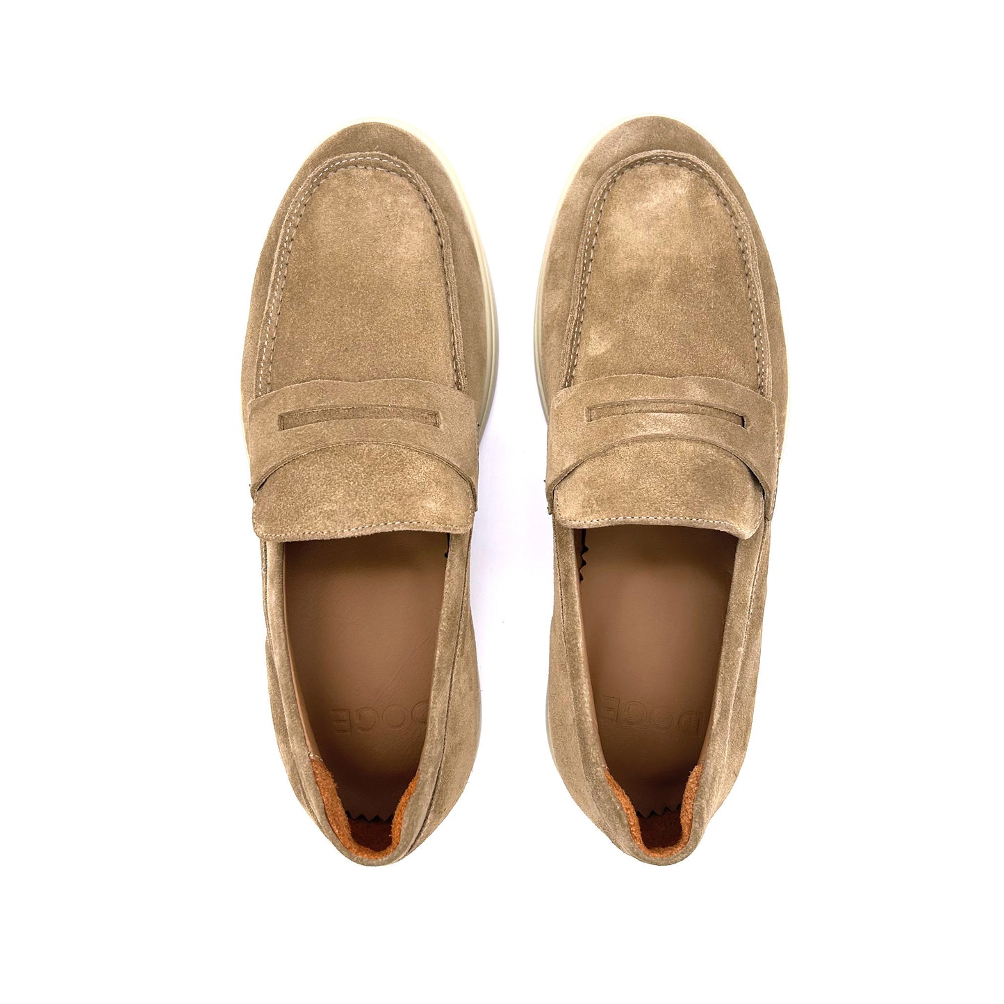 DOGE Mocassini Casual Loafers Pelle Scamosciata