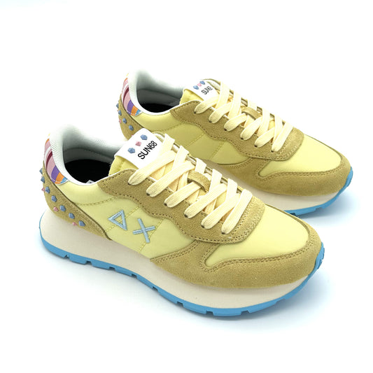 SUN68 Sneakers Suede e Nylon