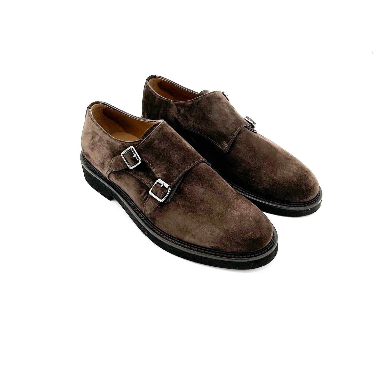 DOGE Doppia Fibbia Pelle Scamosciata