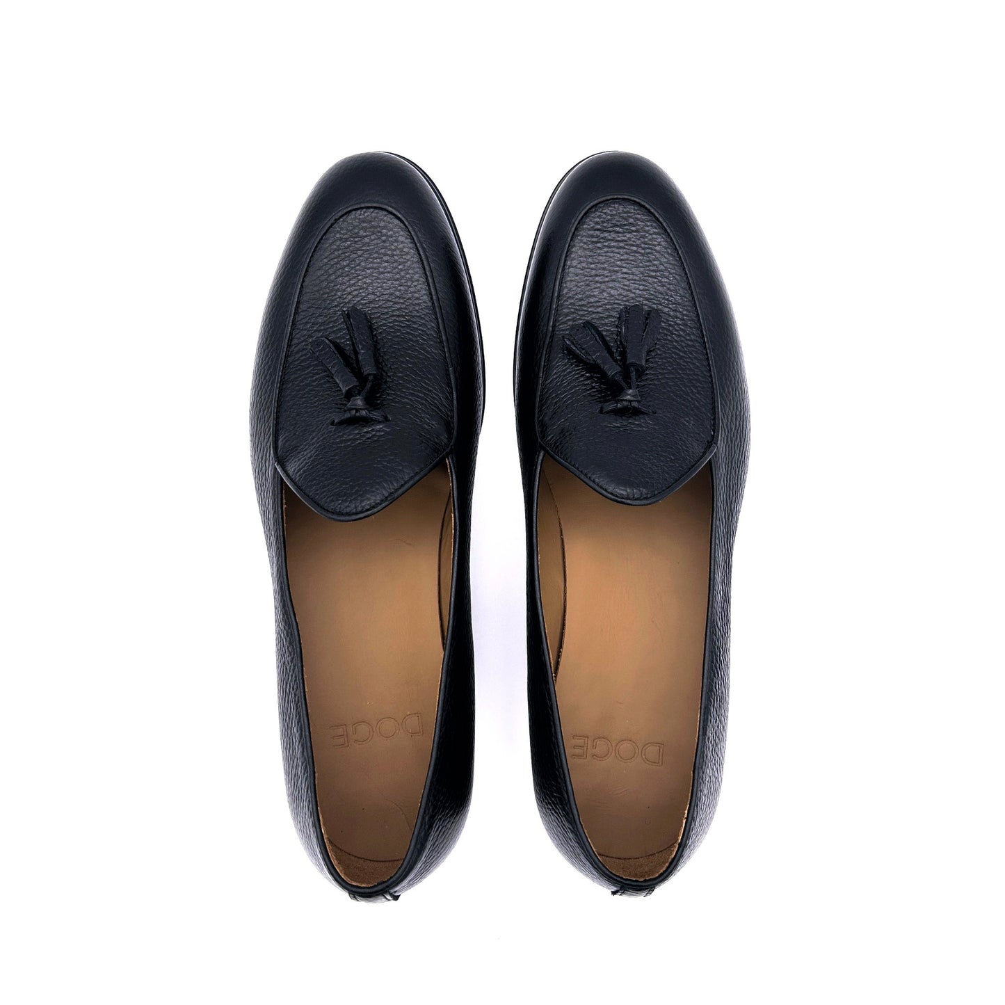 DOGE Mocassini Belgian Loafers Nappine Pelle