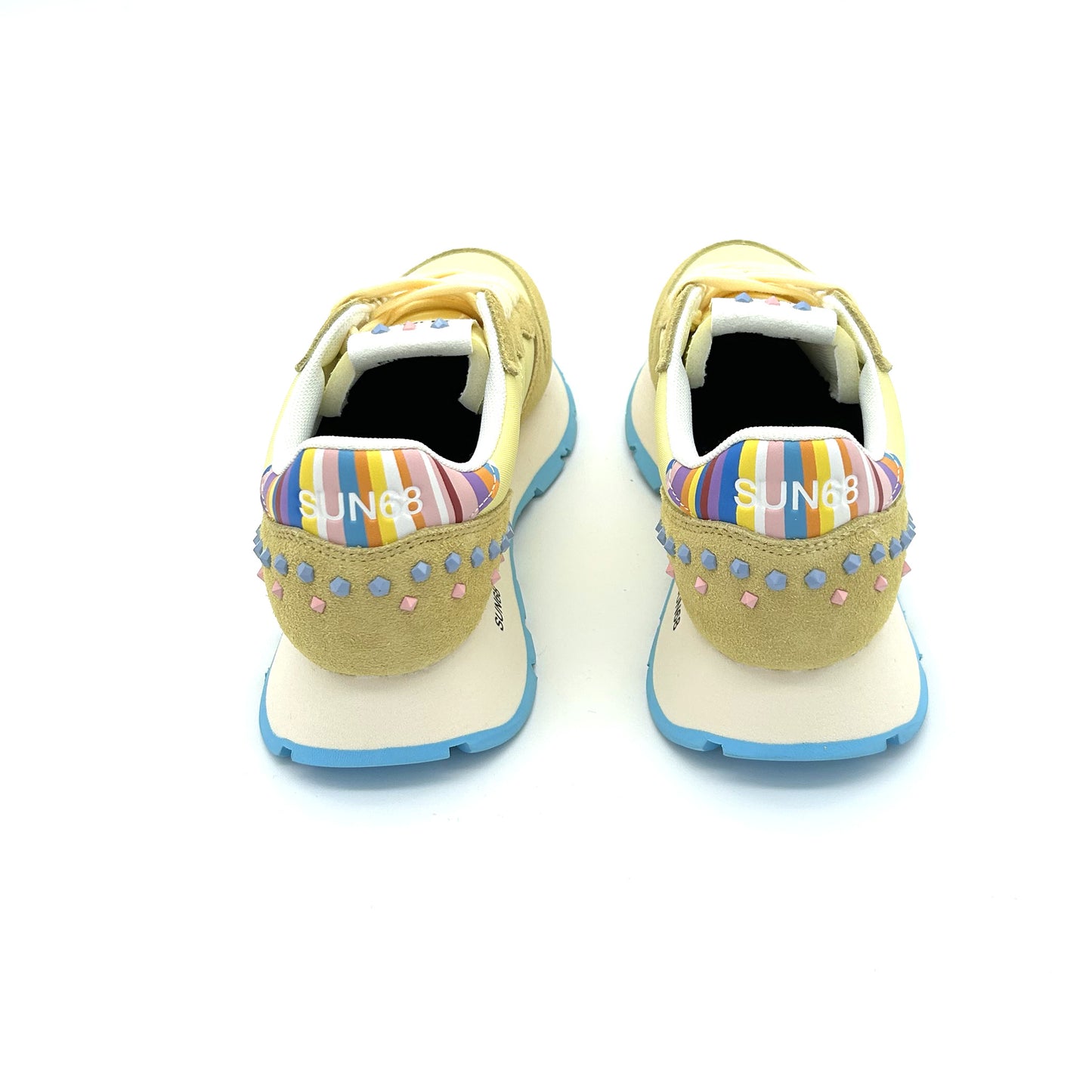 SUN68 Sneakers Suede e Nylon