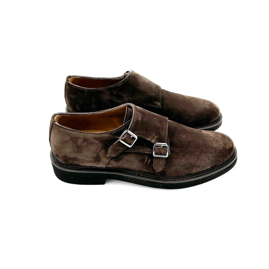 DOGE Doppia Fibbia Pelle Scamosciata