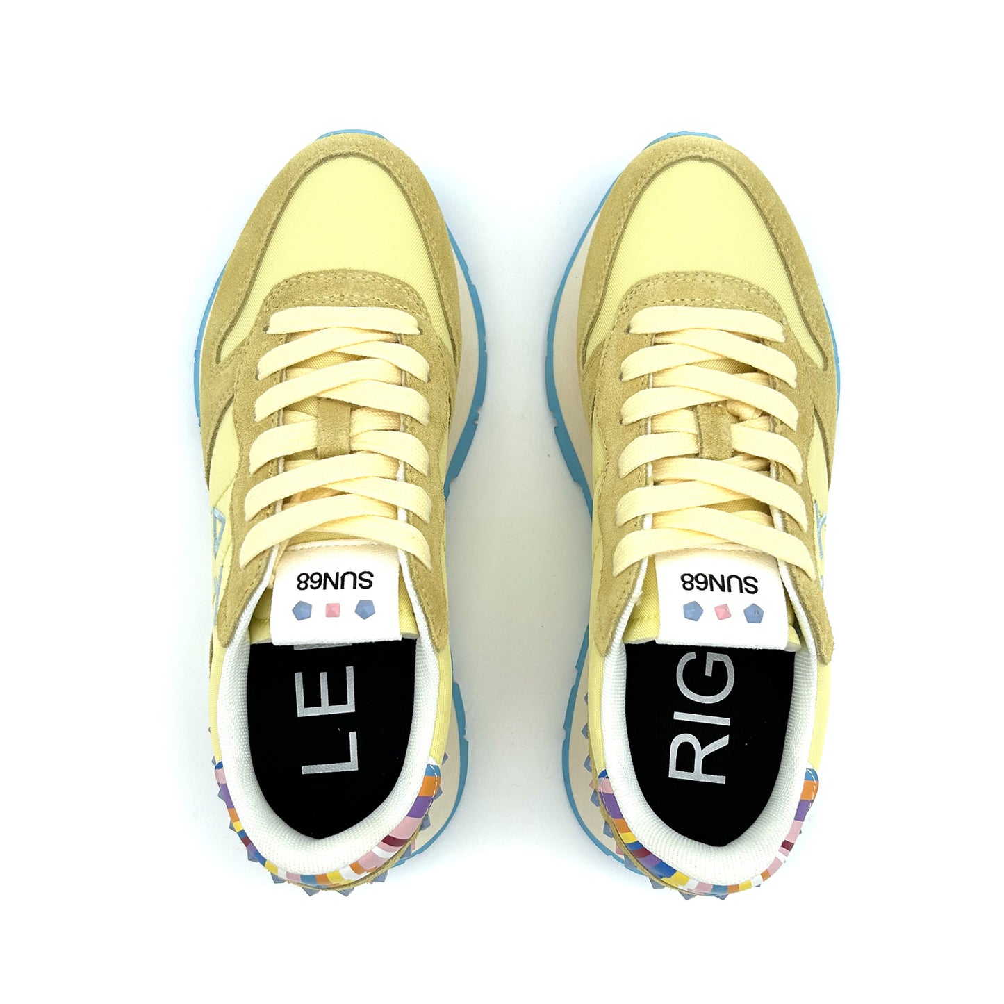 SUN68 Sneakers Suede e Nylon
