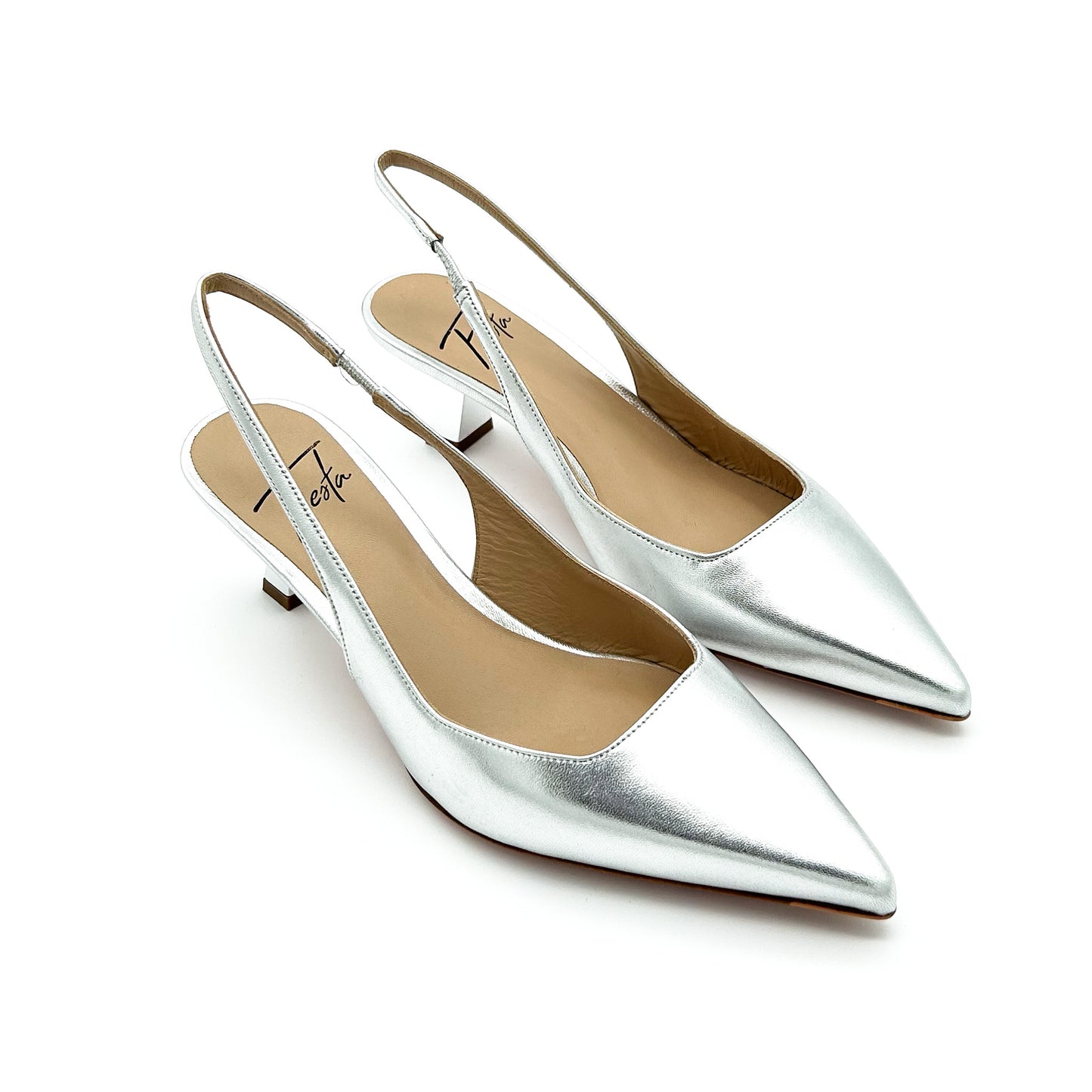 FESTA Slingback Pelle Laminata