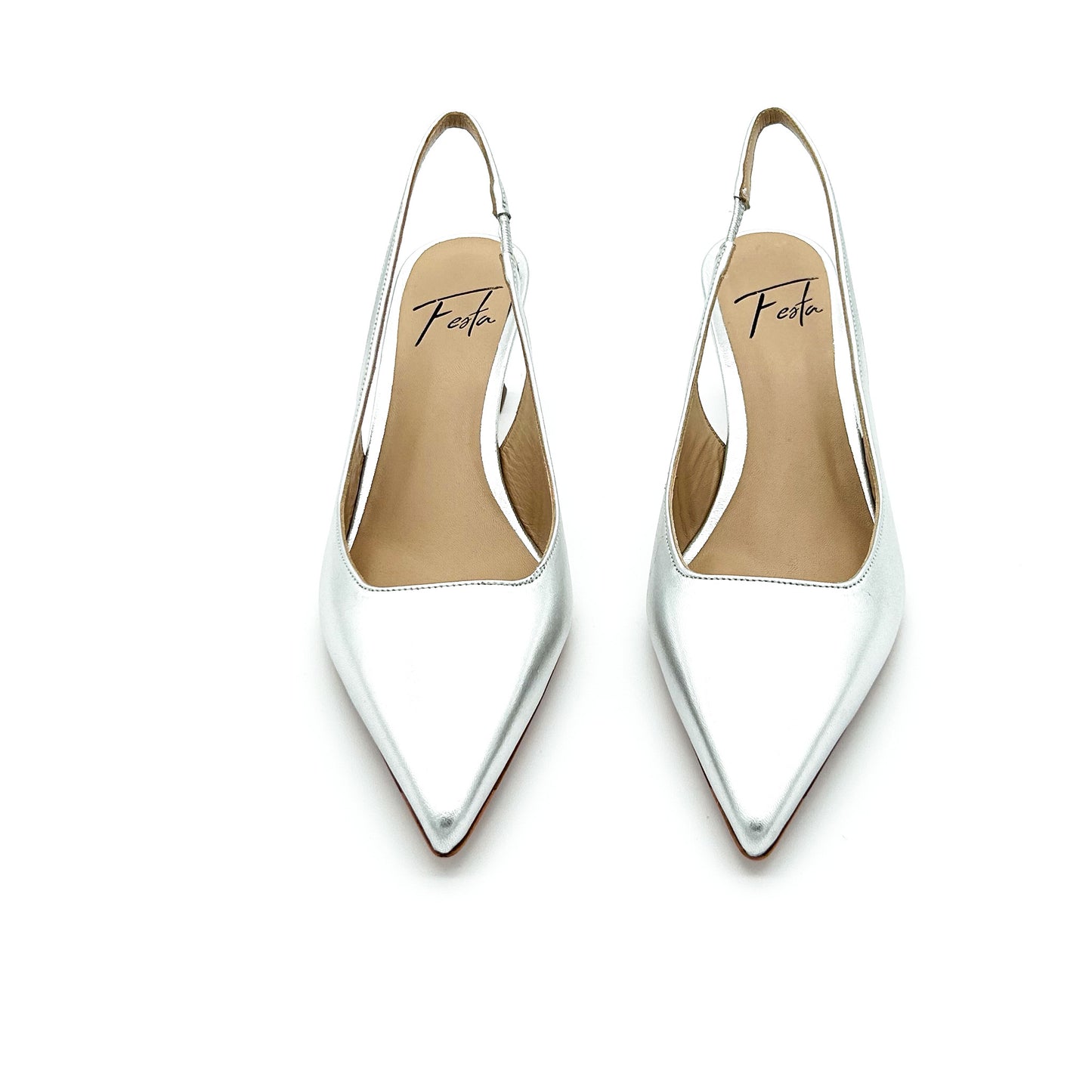 FESTA Slingback Pelle Laminata