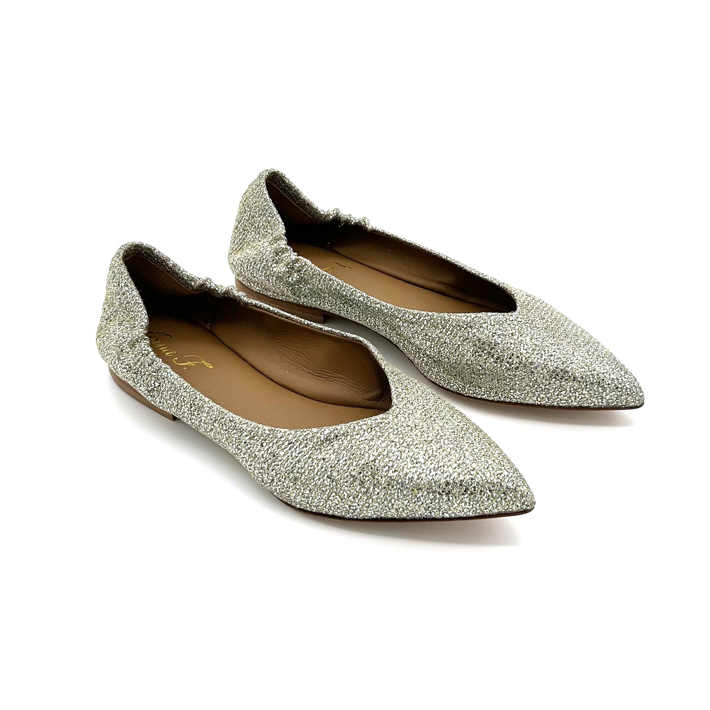 ANNA F. Ballerine Tessuto Glitter