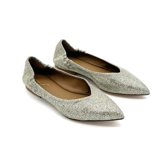 ANNA F. Ballerine Tessuto Glitter