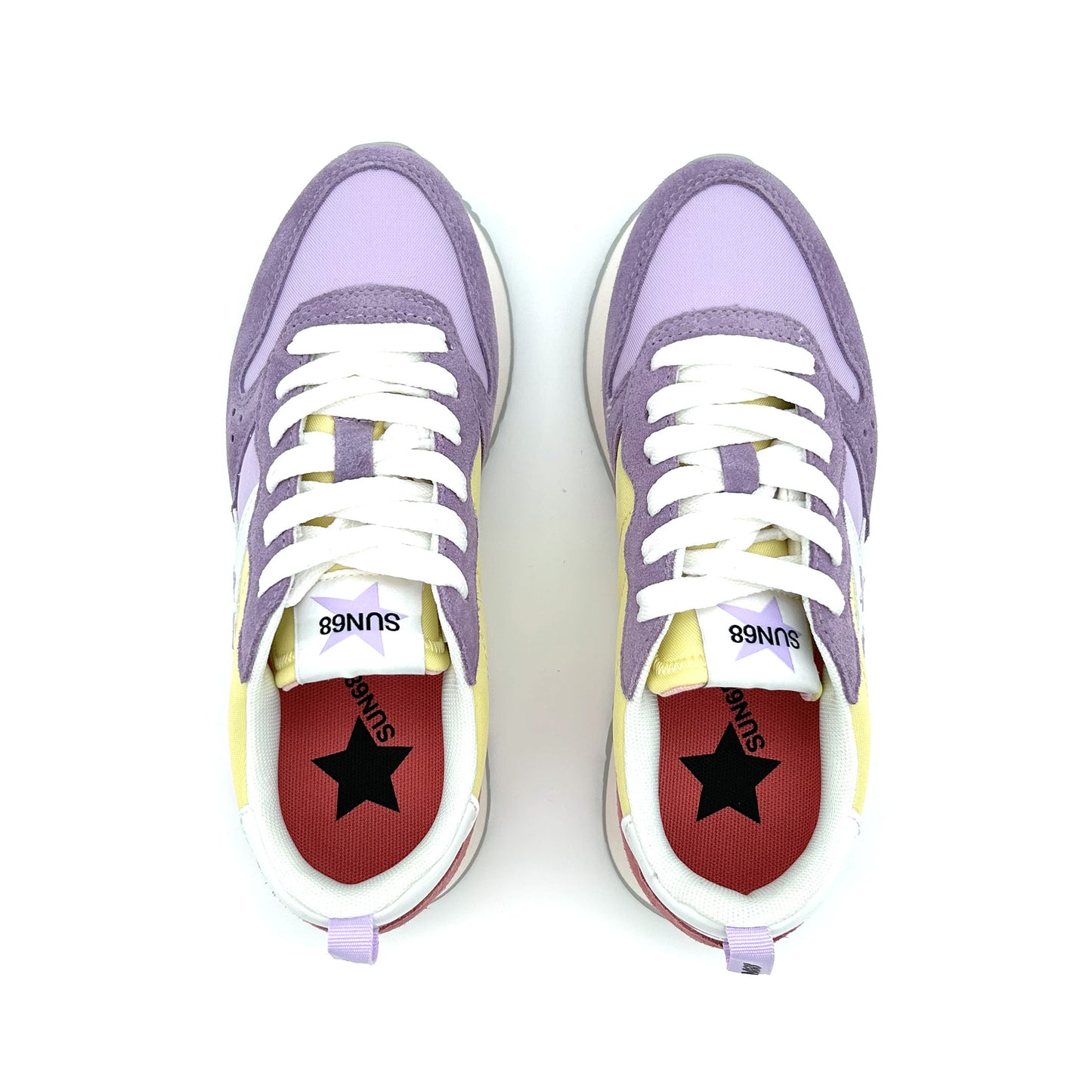 SUN68 Sneakers Suede e Nylon