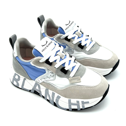 VOILE BLANCHE Sneakers Suede e Tessuto Tecnico