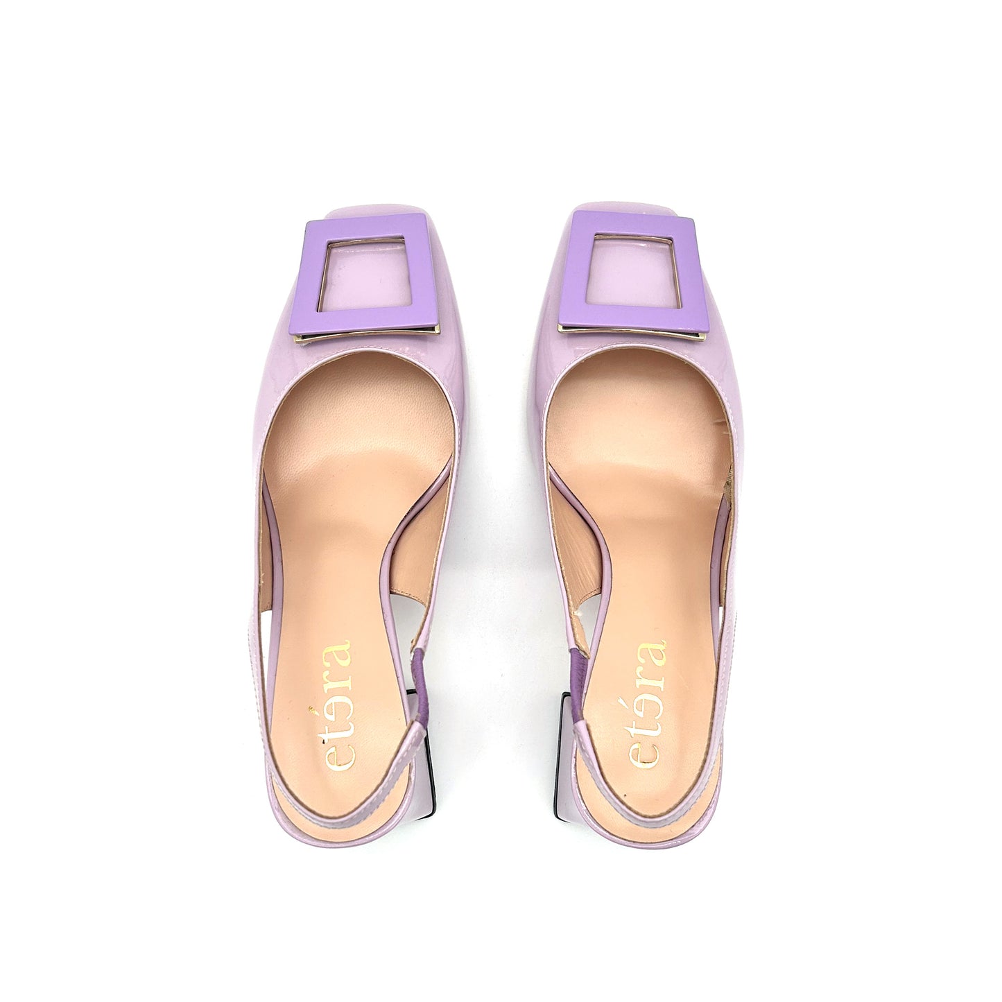 ETERA Slingback Pelle Vernice
