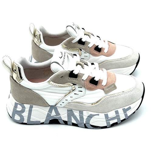 VOILE BLANCHE Sneakers Suede e Tessuto Tecnico