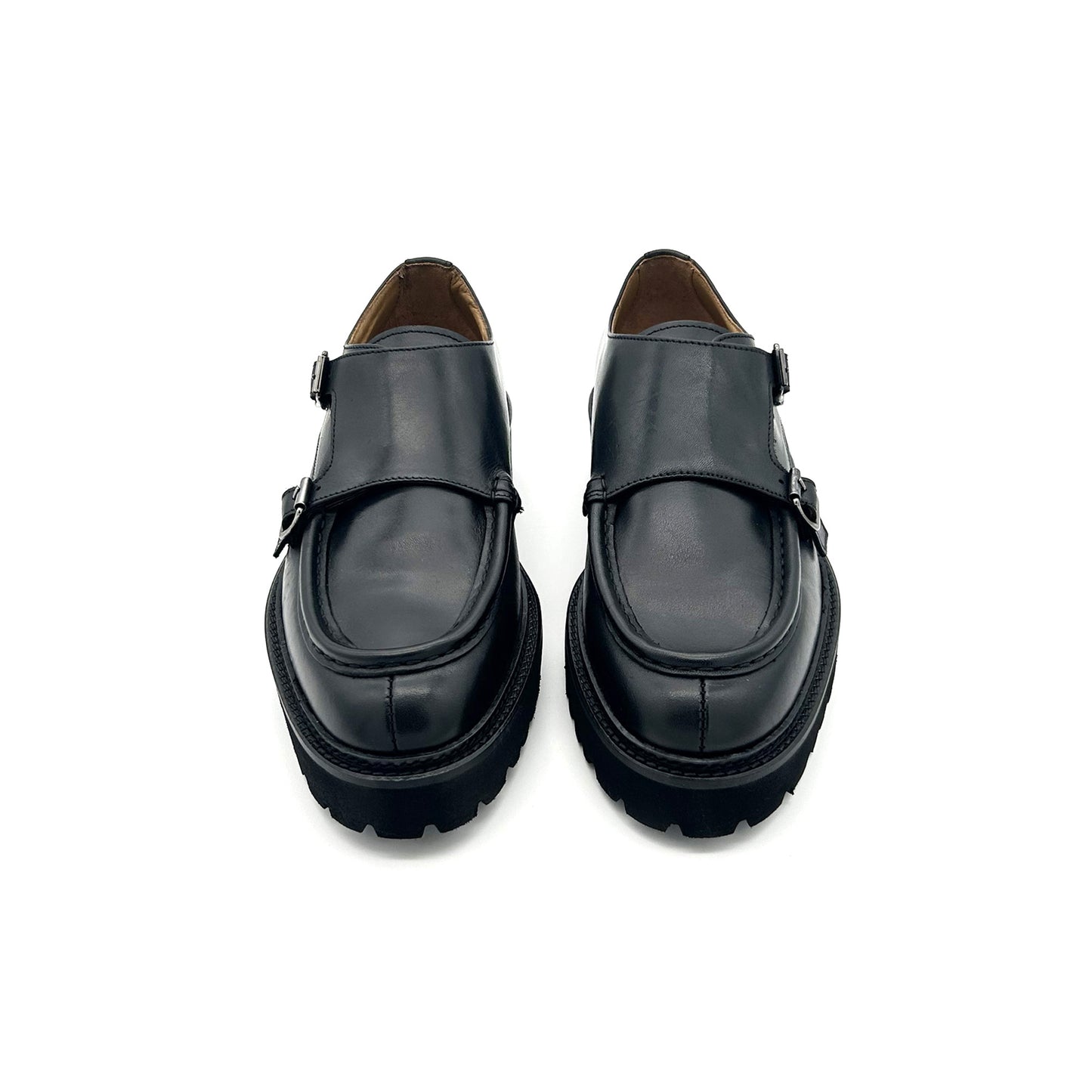 DOGE Doppia Fibbia Pelle Fondo Roccia