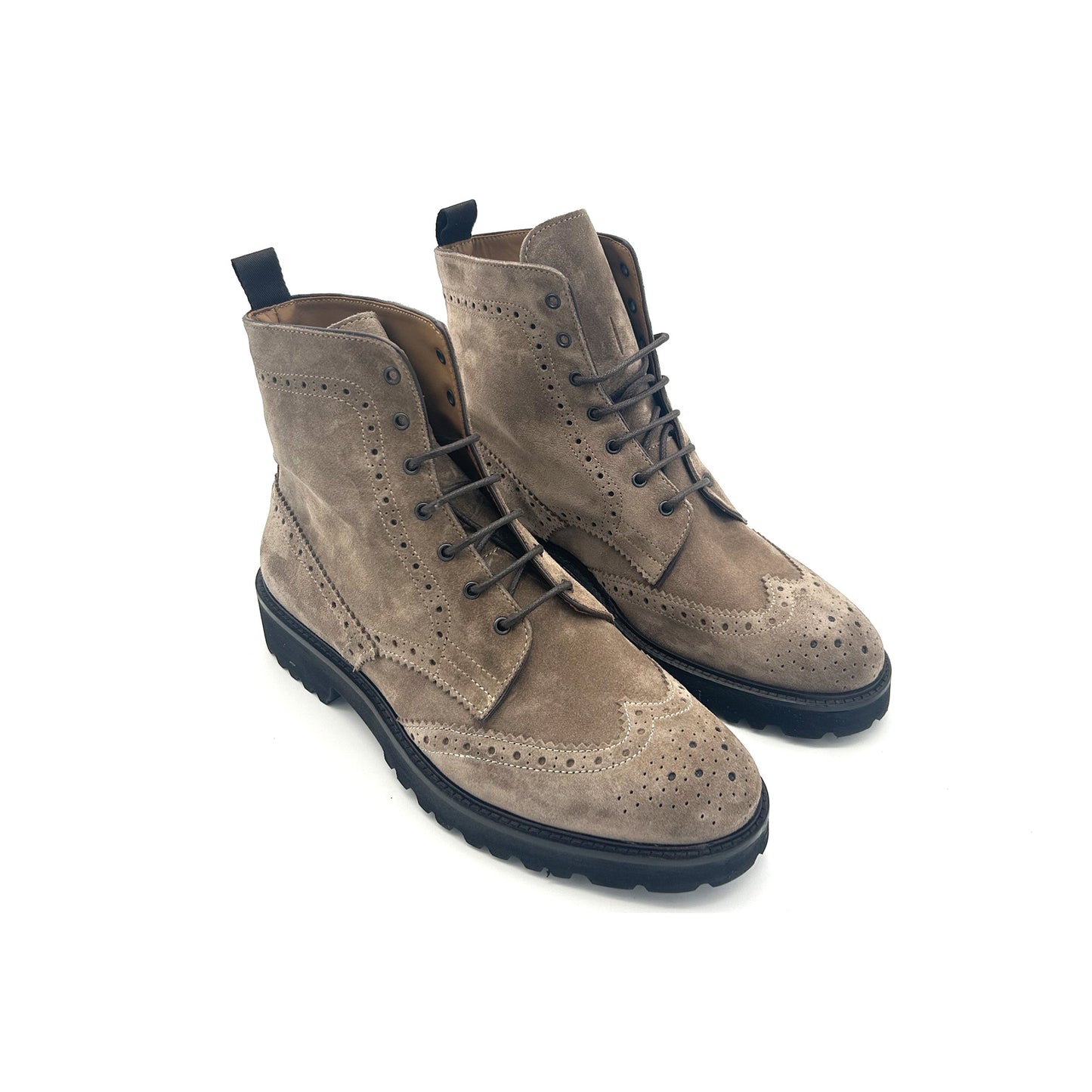 DOGE Stivaletti Pelle Scamosciata Fondo Roccia