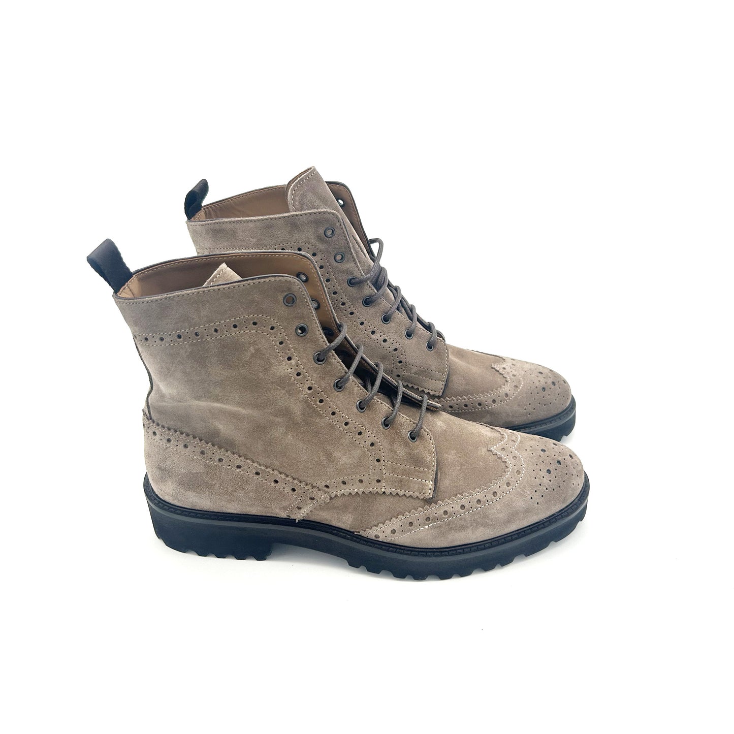 DOGE Stivaletti Pelle Scamosciata Fondo Roccia