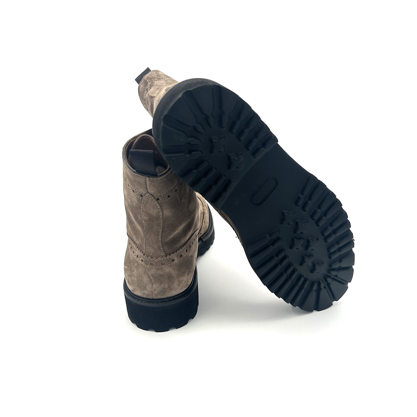 DOGE Stivaletti Pelle Scamosciata Fondo Roccia