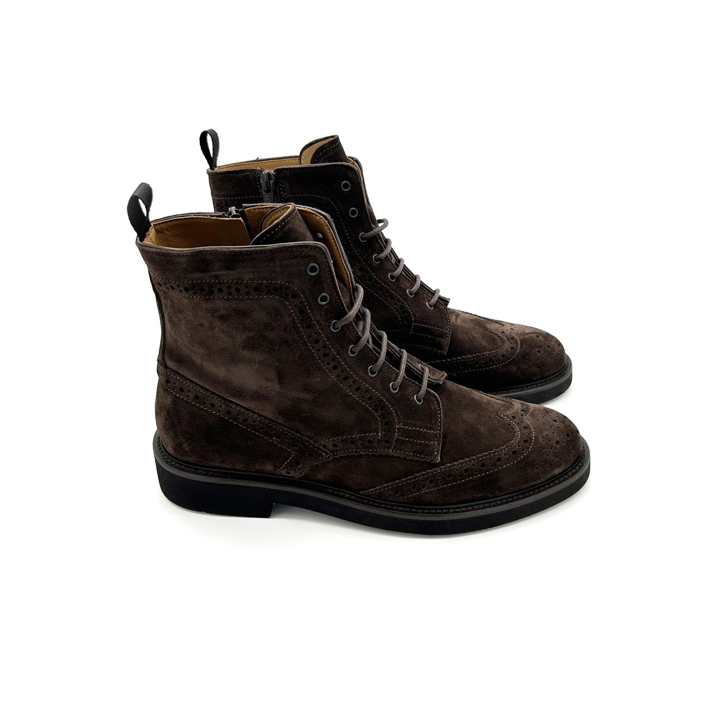 DOGE Stivaletti Pelle Scamosciata Coda di Rondine